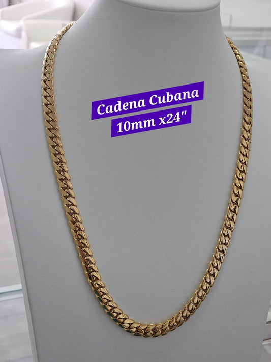 Cadena Cubana 10mm