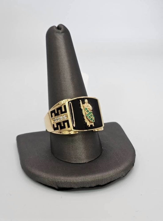 Anillo San Judas Negro